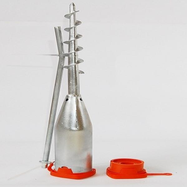 Hot Dipped Galvanized Fence Fittings Clamp Pole Anchor 2mm Thickness 60X40mm