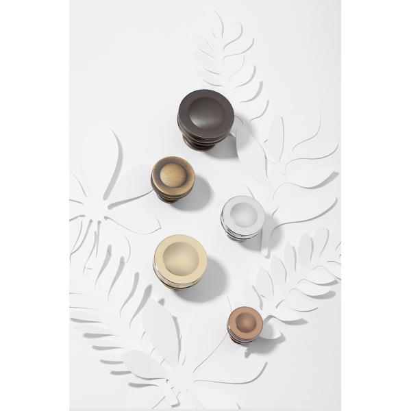 Matt Silver Brass Cabinet Pull Handles Wardrobe Dresser Drawer Cabinet Knobs Pulls