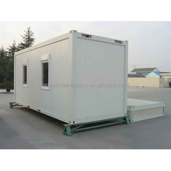 Customizable Flat Pack Prefabricated Container House with Optional Toilet and Shower for Office Building