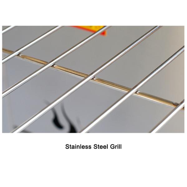 Garden Outdoor Easy Mobile 12 Inch Pizza Oven Machine / Stainless Steel Gas Bread Backing Oven For Sale