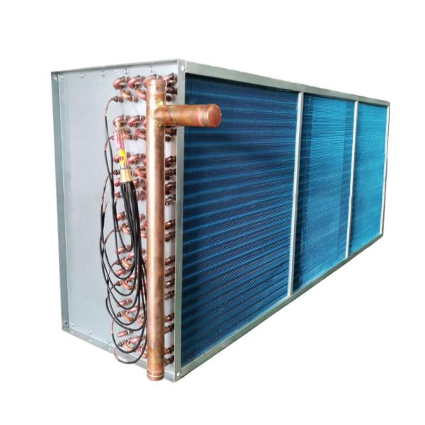 Copper Tube Copper Fin Type Heat Exchanger for Central Air Conditioner