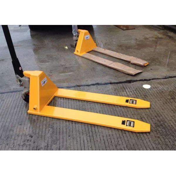 Fork Height 52mm Low Profile Pallet Jack Steel Wheel TUV Certification