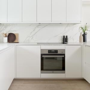 Cheap Handless Plywood PVC Kitchen Cabinet Modern Modular wholesale