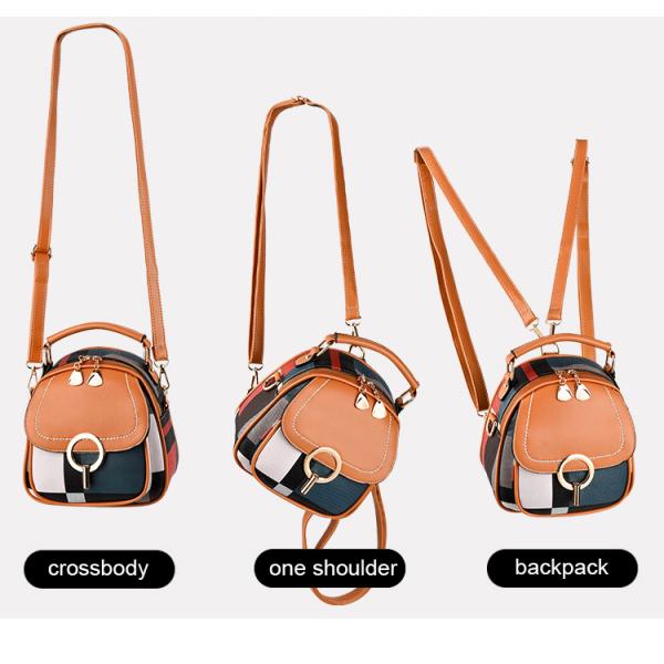 Cross-slung satchel casual backpack shoulder versatile one-shoulder crossbody bag for women
