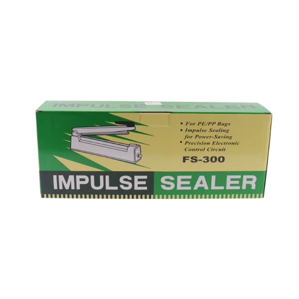 Portable Hand Manual Sealing Machine Plastic Impulse Heat Bag Sealer with CE FCC Iron