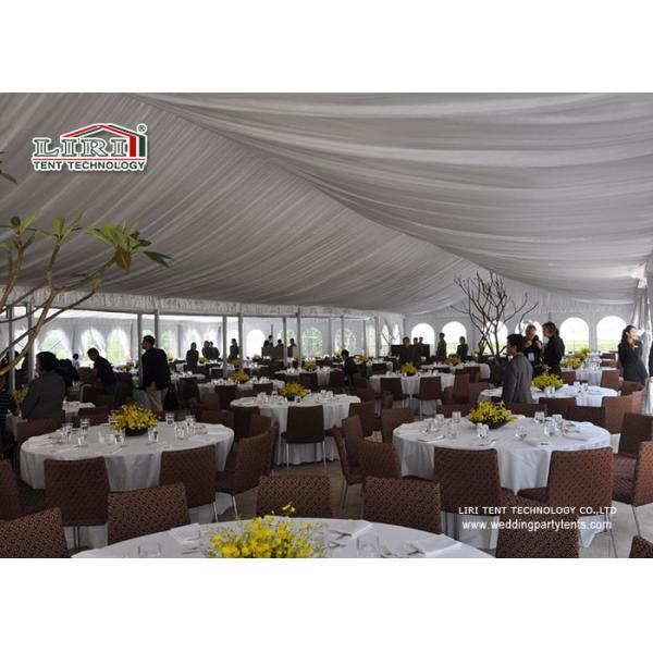 1000 People Party Tent Outdoor Event Tent With Glass Wall 20x50m Aluminum Tent