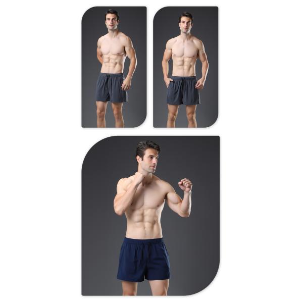 Quick Drying Gym Workout Shorts Polyester Jogger Beach Men Sports Pants