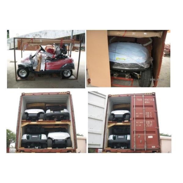 4 Wheel Custom Color 6 Passenger Golf Electric Cart Powered By Lead Acid Batteries