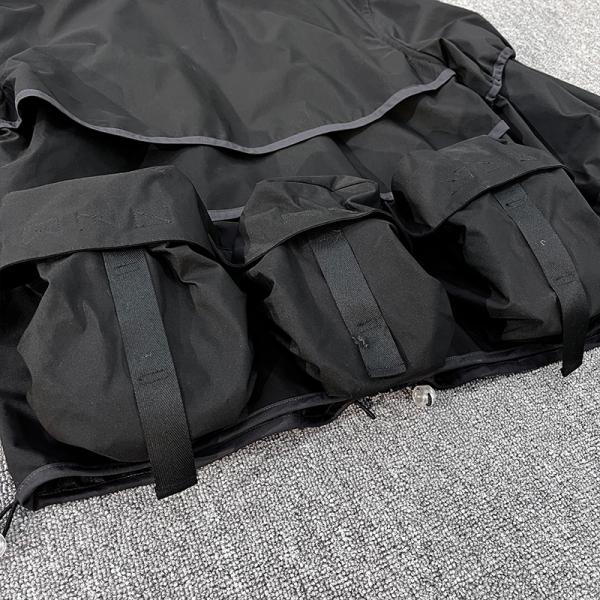 Custom Track Hunting Mens Jacket Outdoor Mountaineering Trekking Hooded Jacket Windbreaker Polyester Nylon Double Layer Jacket