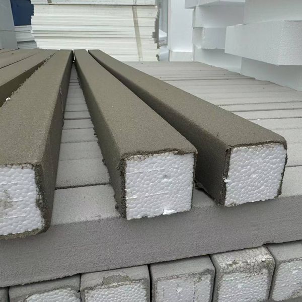 Decorative Edge Stucco Foam Window Trim / Exterior Foam Trim Molding Easy To Install