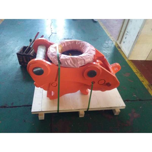 200 kg Mini Excavator Quick Coupler with Mechanical Quick Hitch in Yellow/Orange/Blue