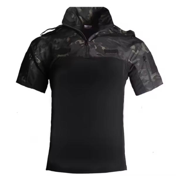 Tactical Uniform Short Sleeve Tactical Suit Camouflage Loose Quick Drying Outdoor Summer Sports Clothes