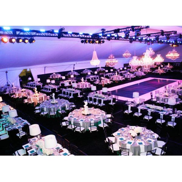 Heart Shape 30x70m Clear Frame Tent For Concert Banquet