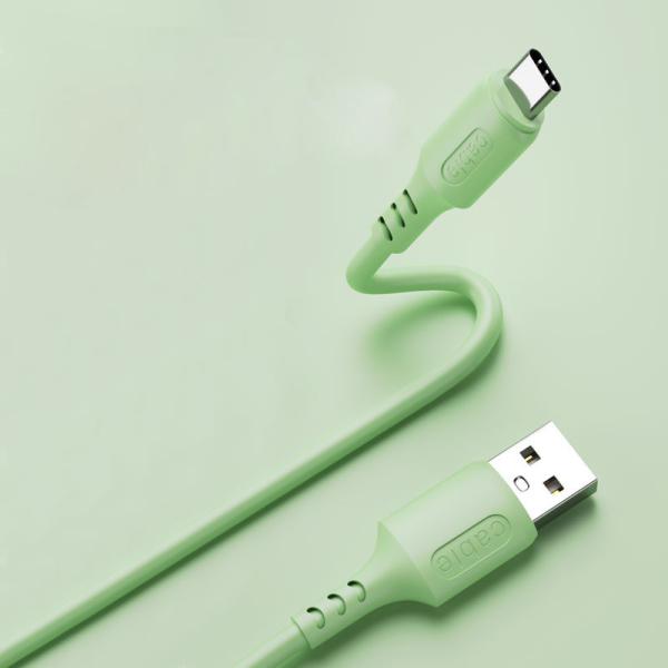 3A 1 Meter Mobile Phone Cables Fire Proof for Power Charging Data Transfer