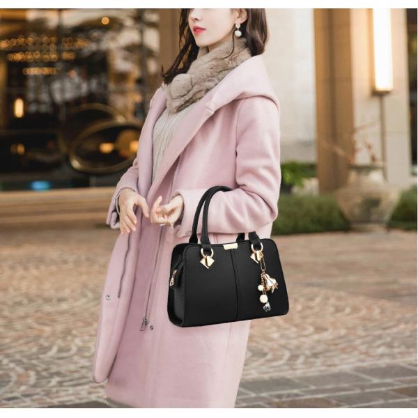 2019 new mom bag versatile stylish cross-body shoulder bag PU leather bag women's large capacity handbag