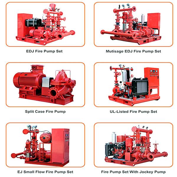 Diesel Engine Pump Set 2 Wheel Dry Priming Pump Firefighting Diesel Powered Water Pump