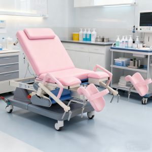 Cheap 3-Section Electric Gynecology Examination Bed with Retractable Leg Section wholesale