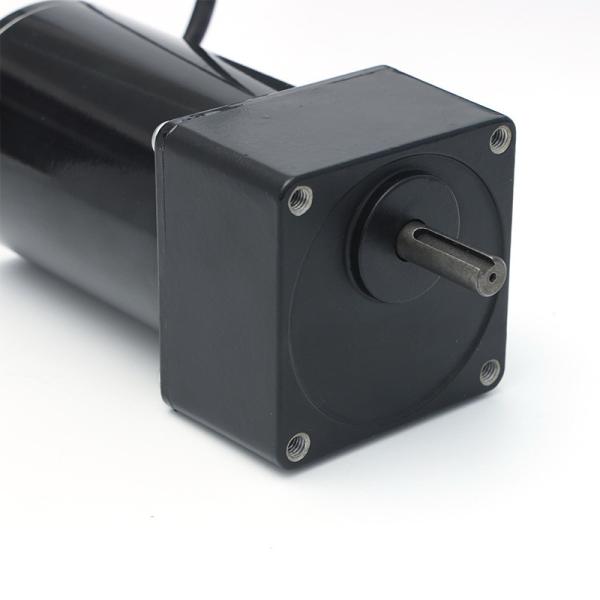 24V Brushed DC Geared Motor Micro 100-300w 80JB+76ZYT For High Power Outdoor Advertising