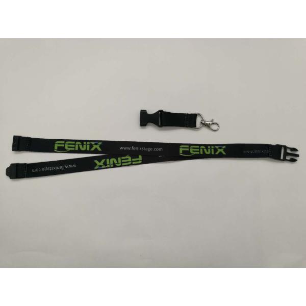 Breakaway Safety Dye Sublimation Lanyards , Custom Printed Lanyards Your Own Logo