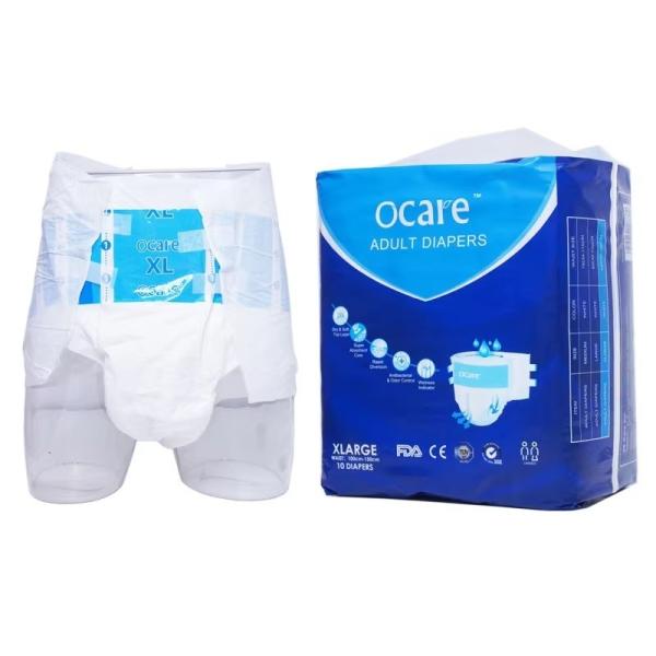 High Absorption Core Disposable Senior Care Diapers Unisex Adult Diaper BSCI Certified