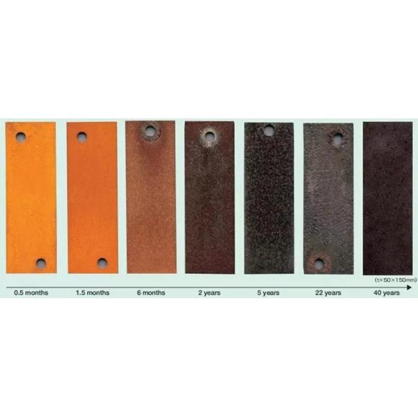 Outdoor Decorative Garden Rusted Steel Q235NH Metal Landscape Edging