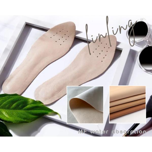 Moisture Wicking Faux Shoes Leather Material For Shoes Rexine Lining Material