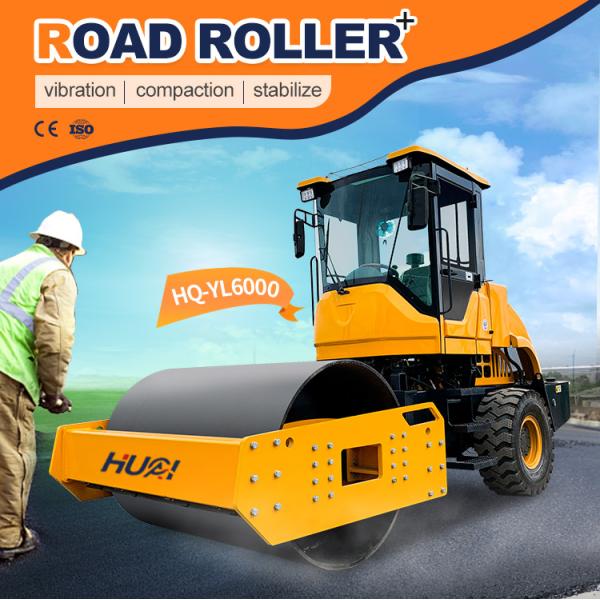 Kawasaki Hydraulic Valve Vibration Road Roller Compactor for Construction Project