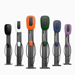 China CE Level 2 Electric Car Charger Wall Mounted Type 2 22kw Waterproof on sale