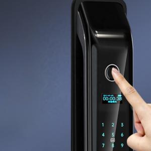 Cheap Aluminum Fingerprint Digital Door Lock Keyless Smart Door Lock With Handle wholesale