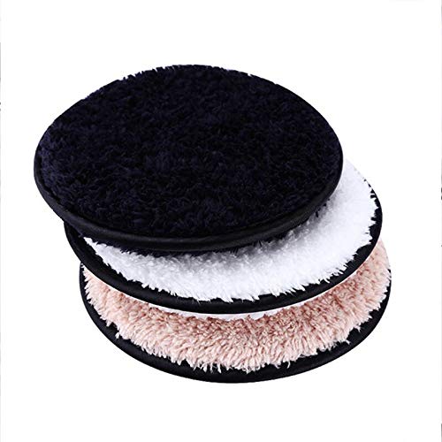 Microfiber Makeup Remover Pads Reusable Bamboo with Box Custom White Logo Color Feature Weight Water Cleaning Origin