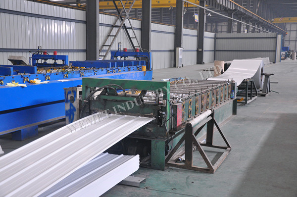 Corrugated steel sheet for steel structure building facade different width and length