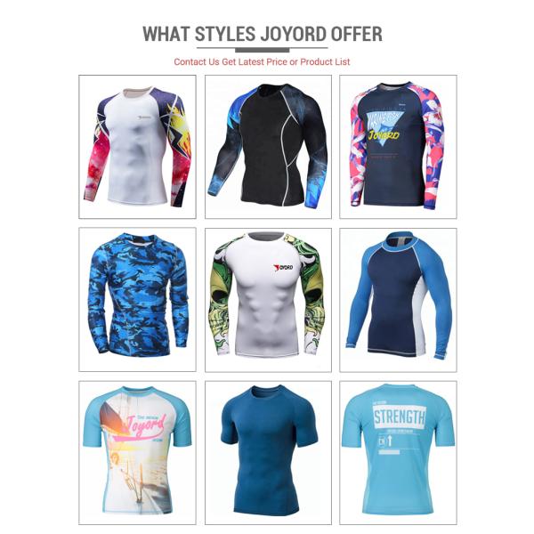 Custom Digital Sublimation Printing Anti-Uv Bjj Mma Rashguard
