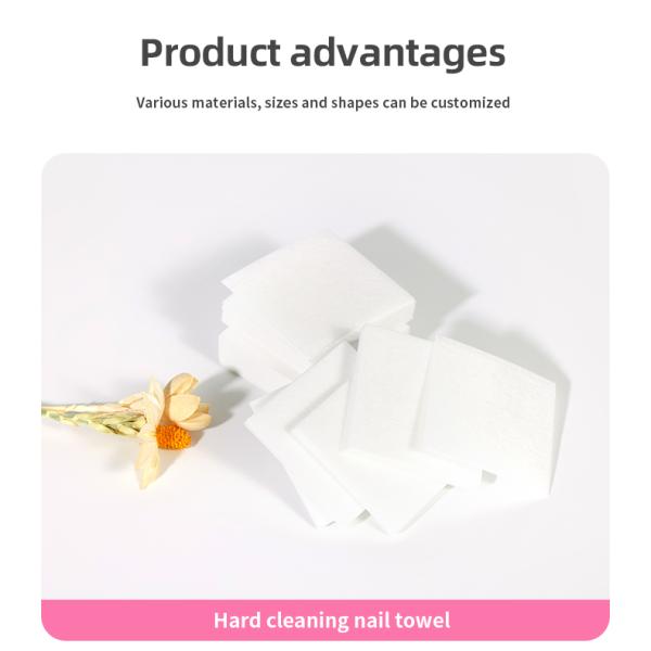 300pcs 350pcs 500pcs Nail Cotton Pads Nail Polish Remover Cotton