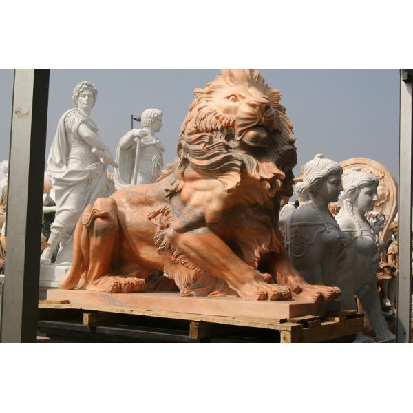 One pair of Lions sculpture from China