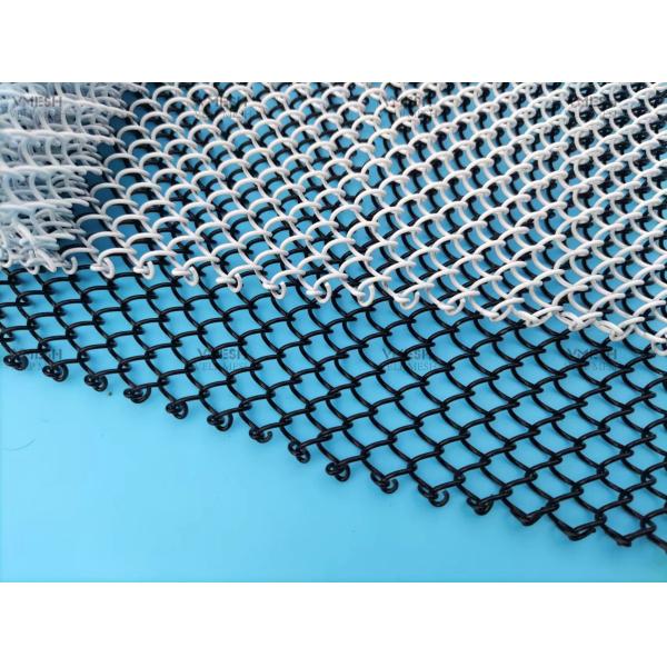 Chain Link Metal Mesh Room Divider Curtain 6x6mm Powder Coated