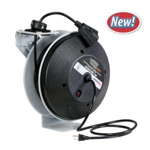 12 AWG Heavy Duty Retractable Extension Cord Reel