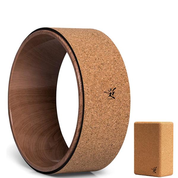 23x15x7.5cm Bodybuilding EVA Foam Yoga Blocks Metal D Ring Strap