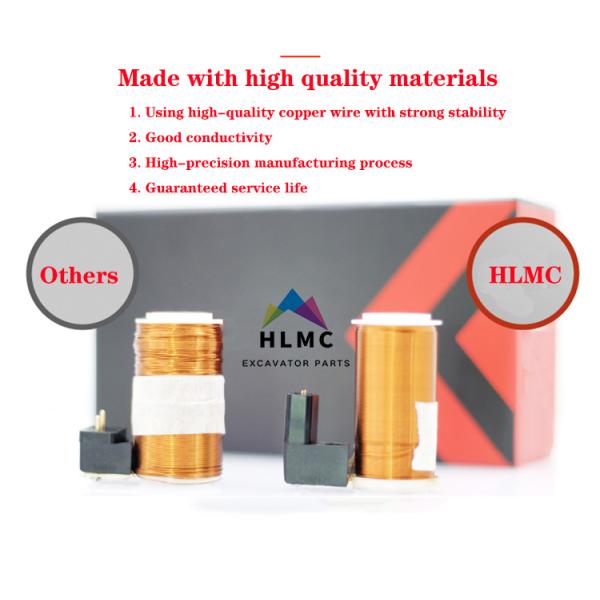 330D 336D C9 259-0907 2590907 Fan Piston Pump Solenoid Valve Hydraulic Excavator