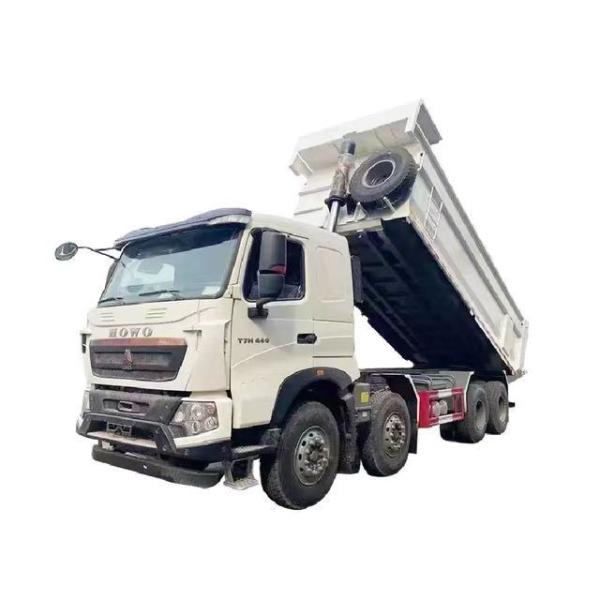 Transport Truck Sinotruck HOWO 8X4 Dump Truck with Max Speed 75 Km/H and Seats ≤5