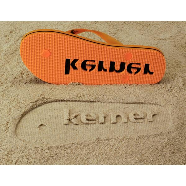 customed eva die cut and embossed Women Flip flops thongs slipers manufacturers