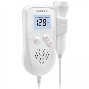 Cheap 210bpm Fetal Heart Rate Monitors , Baby Heart Beat Rate Monitor Fetal Doppler Portable Doppler wholesale