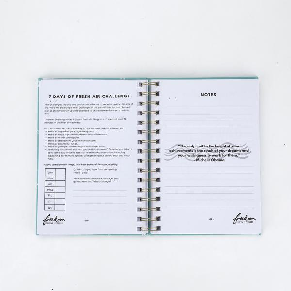 Achieve Your Fitness Goals with A4 Health Lifestyle Fitness Plan Journal Notebook