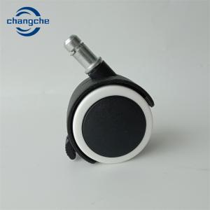 Heavy Duty PU Threaded Stem Furniture Casters Wheels 12 Inch