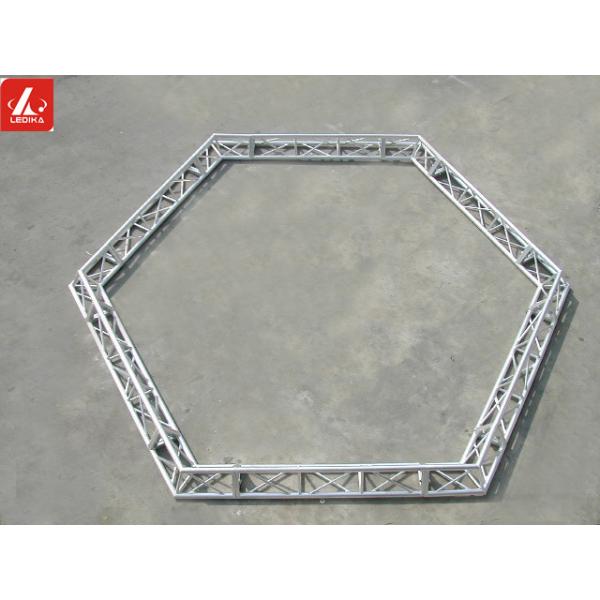 Color Lighting Aluminum Spigot Truss Triangular Trusses for Club / Park / Dj