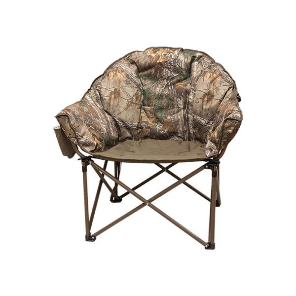 PE Coated Folding Indoor Padded Chair 600D Polyester