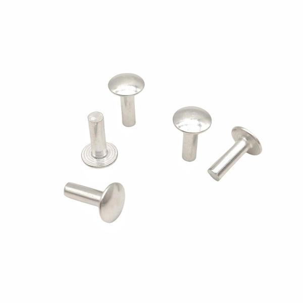 Manufacturers Supply Flat Head Rivets Aluminum Rivets Solid Rivets And Flat Round Head Rivets
