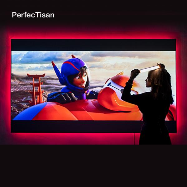 UST Fixed Frame Screen 4k PET Crystal Projector Screen 120 Inch