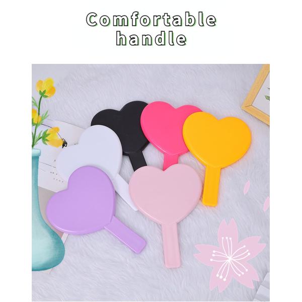 Small Custom Hand Held Cosmetic Mirror Ideal for Everyday and Occasions