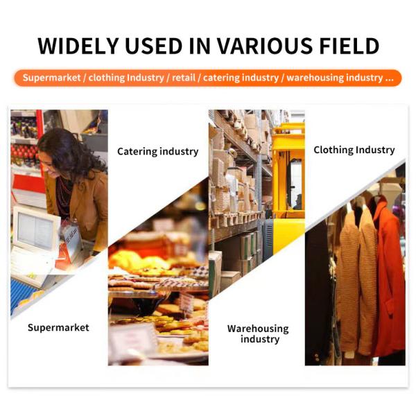 203DPI 80mm POS Thermal Printers RJ11 Interface With Auto Cutter