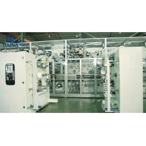Cheap HAINA 85% Efficiency 380V 50HZ Diaper Manufacturing Machine wholesale